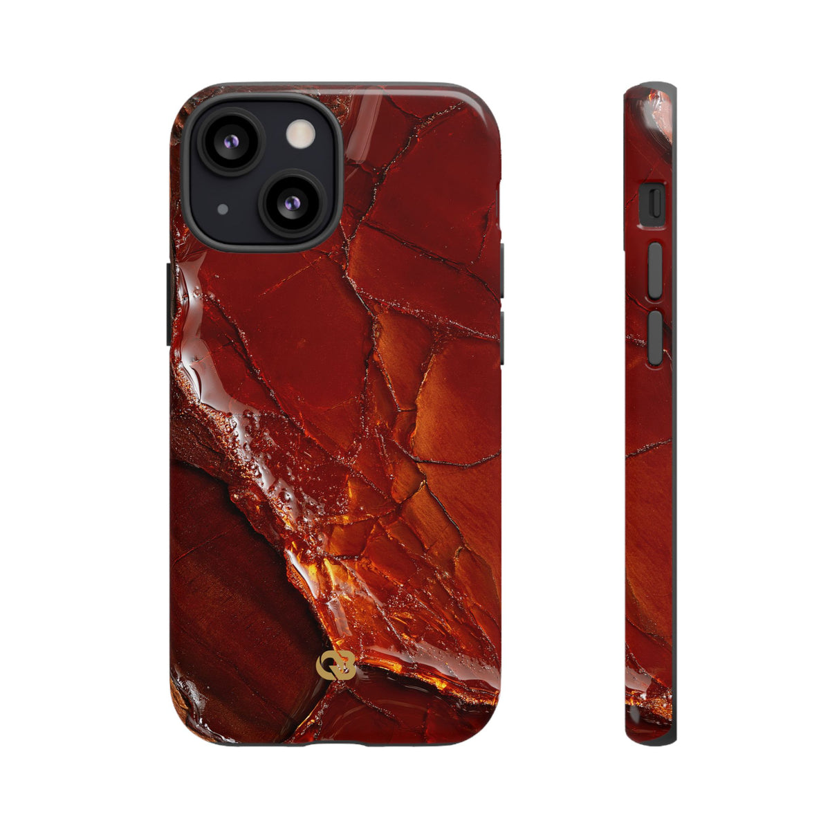 Amber Embrace · Tough Phone Case for iPhone · Brown