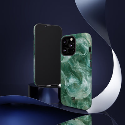 Translucent Aqua Flow · Tough Phone Case for iPhone · Teal