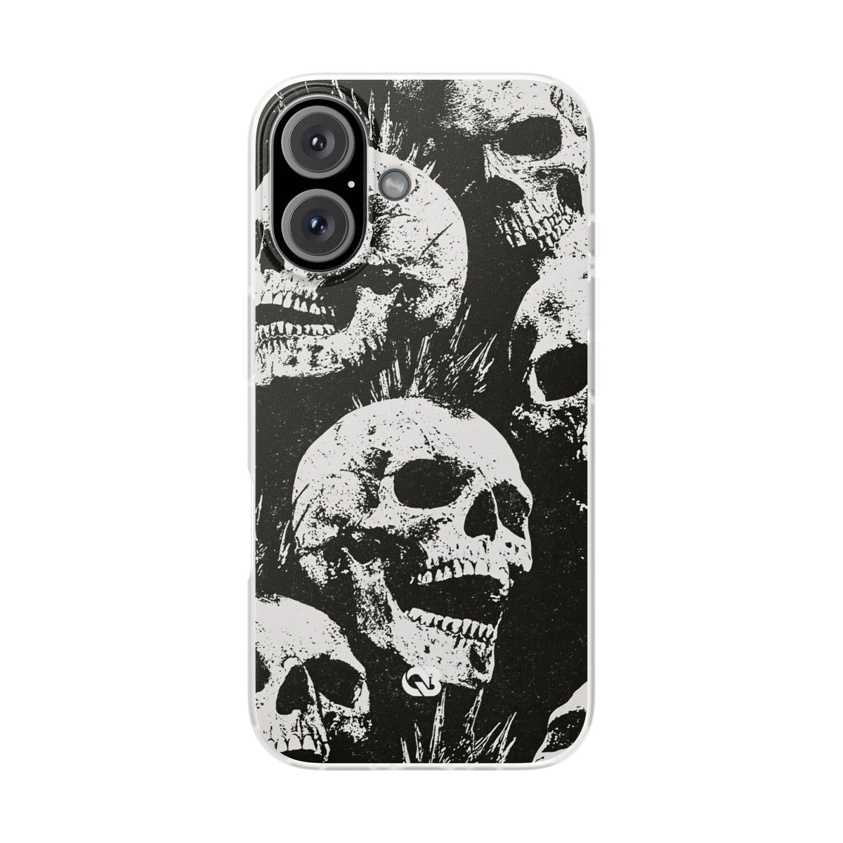 Punk Skull Riot · Lite Phone Case for iPhone ·  Black