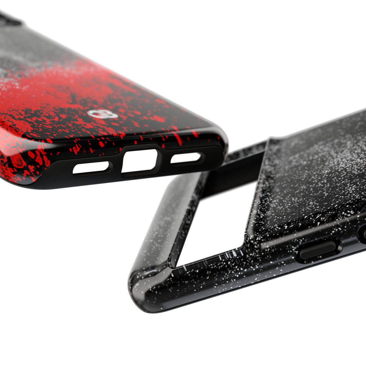 Crimson Noir Drip · Tough Phone Case for Pixel ·  Black