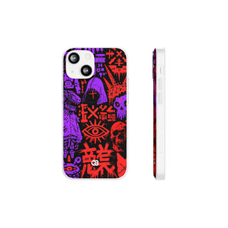 Underground Cyber Glyphs · Lite Phone Case for iPhone ·  Black