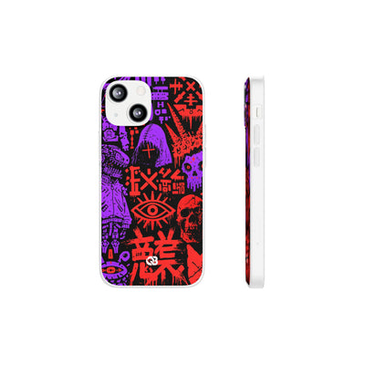 Underground Cyber Glyphs · Lite Phone Case for iPhone ·  Black