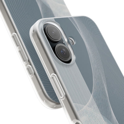 Slate Contour Drift · Lite Phone Case for iPhone ·  Grey