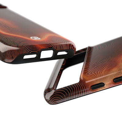 Caldera Ridge · Tough Phone Case for Pixel ·  Orange