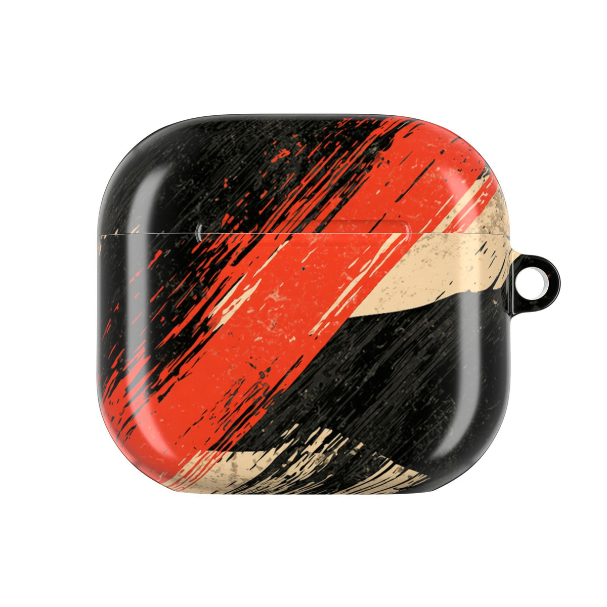 Urban Slash Camo · Hard Case for AirPods & AirPods Pro · Black