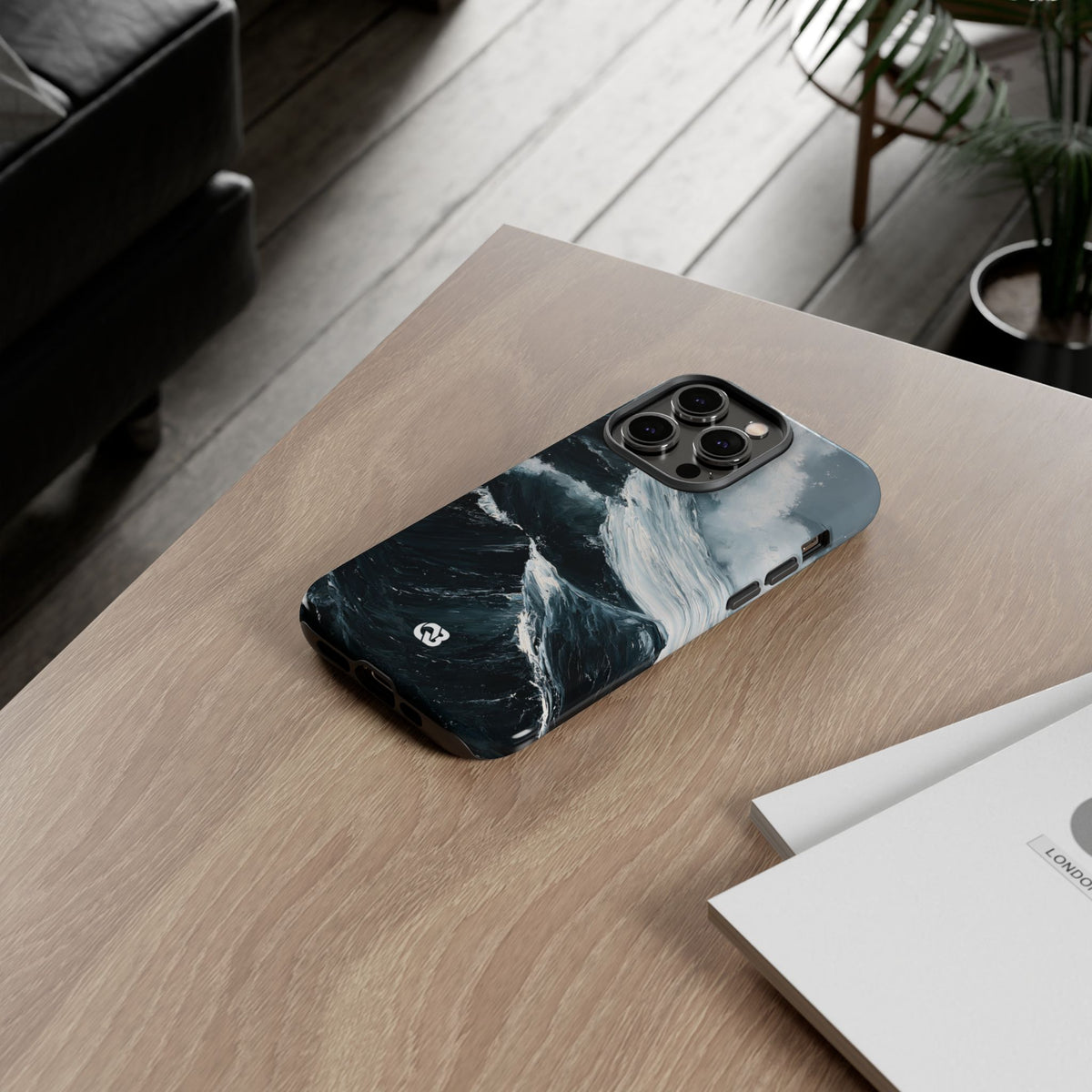 Nordic Swell · Tough Phone Case for iPhone · Blue