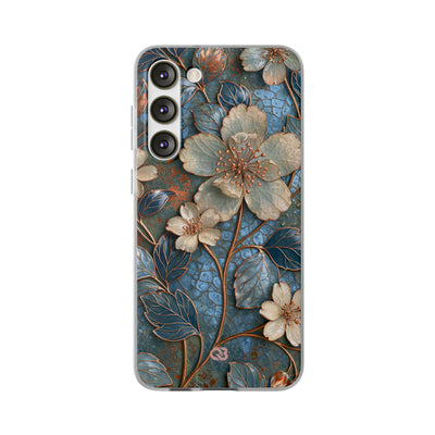Gilded Blossom Reverie · Lite Phone Case for Samsung · Teal