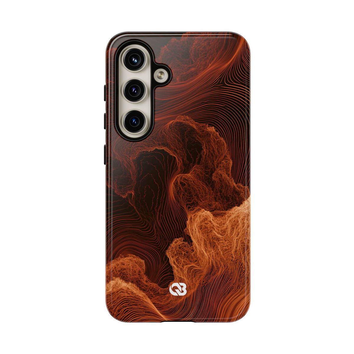Amber Filament · Tough Phone Case for Samsung · Orange