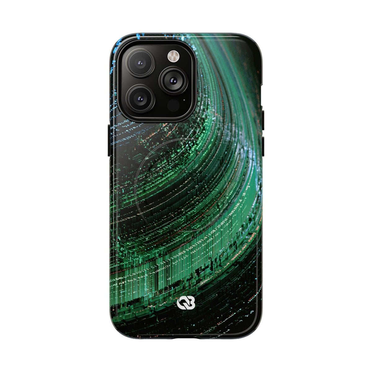 Orbital Data Stream · Tough 2.0 Magnetic Phone Case for iPhone · Green