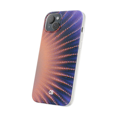 Luminous Aura Burst · Lite Phone Case for iPhone ·  Blue