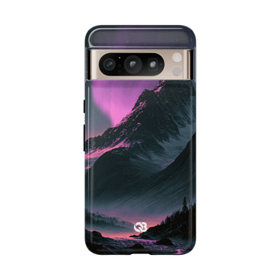 Arctic Aurora Summit · Tough Phone Case for Pixel ·  Black