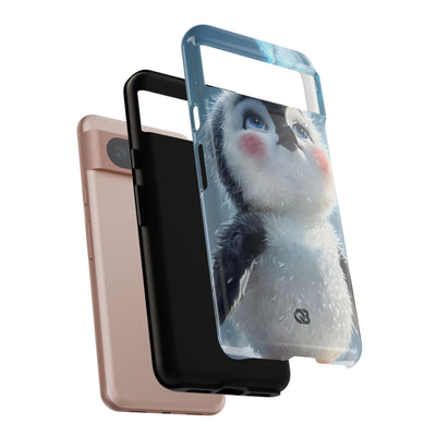 Frosty Penguin Glow · Tough Phone Case for Google Pixel