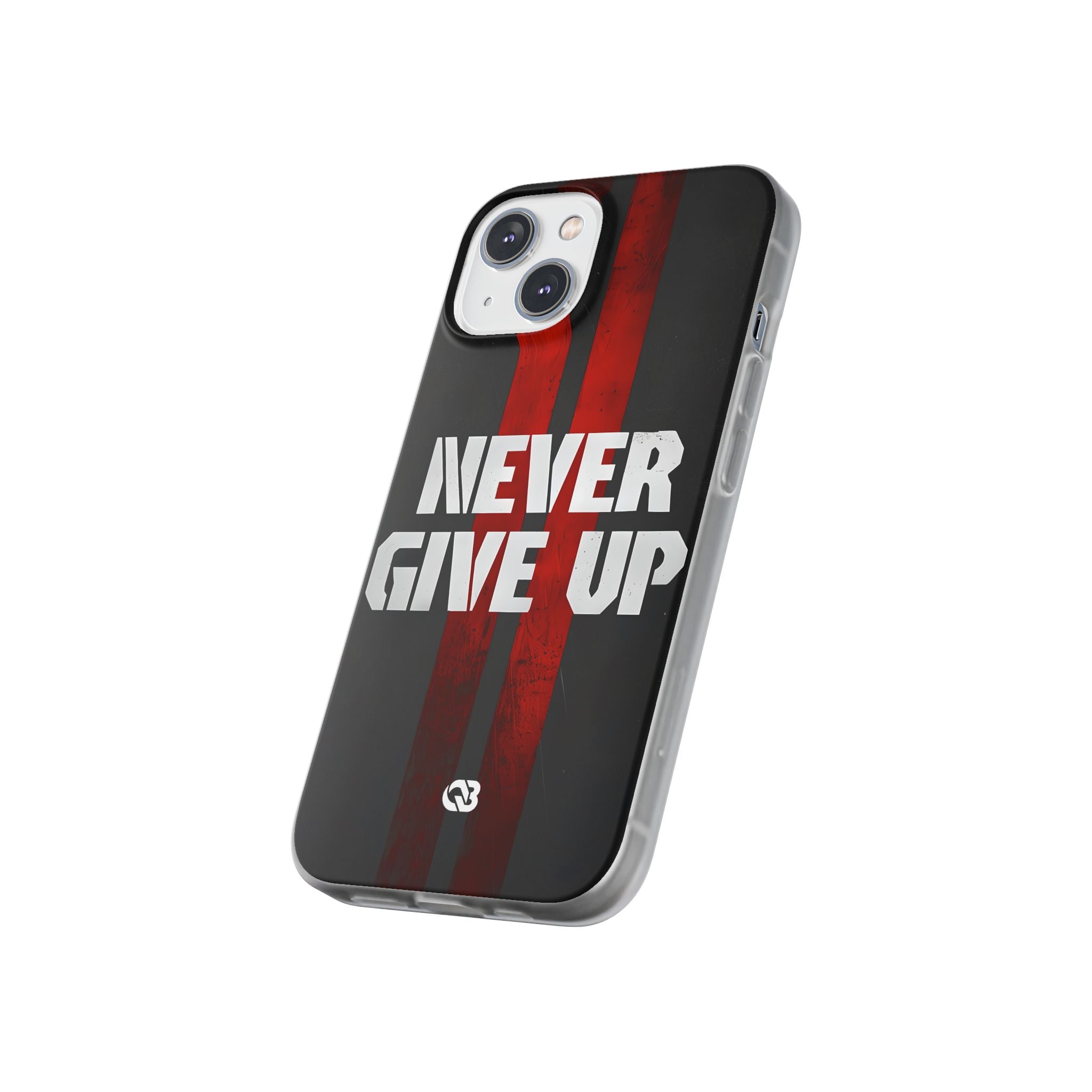 Crimson Grit Resolve · Soft Custodia per iPhone