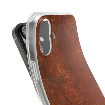 Orange Lite Phone Case for iPhone - Oxidized Iron Crust