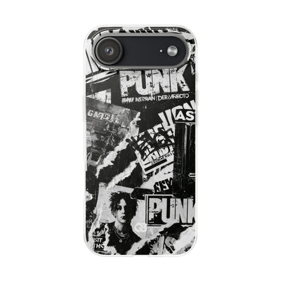 Underground Punk Collage · Lite Phone Case for iPhone ·  Black