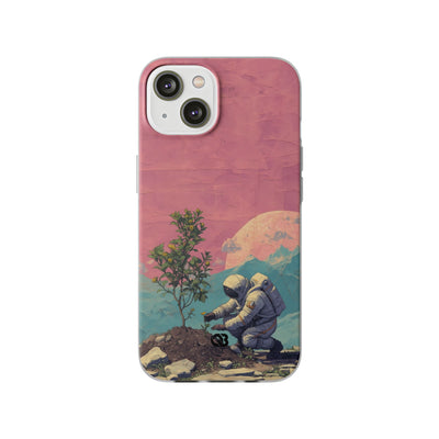 Lunar Pastel Bloom · Soft Phone Case for iPhone