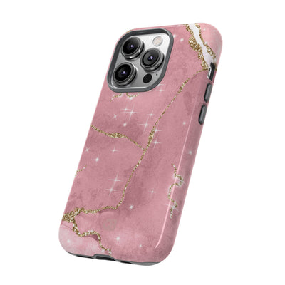 Rose Sparkle Marble · Tough Phone Case for iPhone