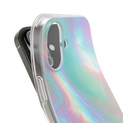 Prismatic Liquid Light · Lite Phone Case for iPhone ·  Teal
