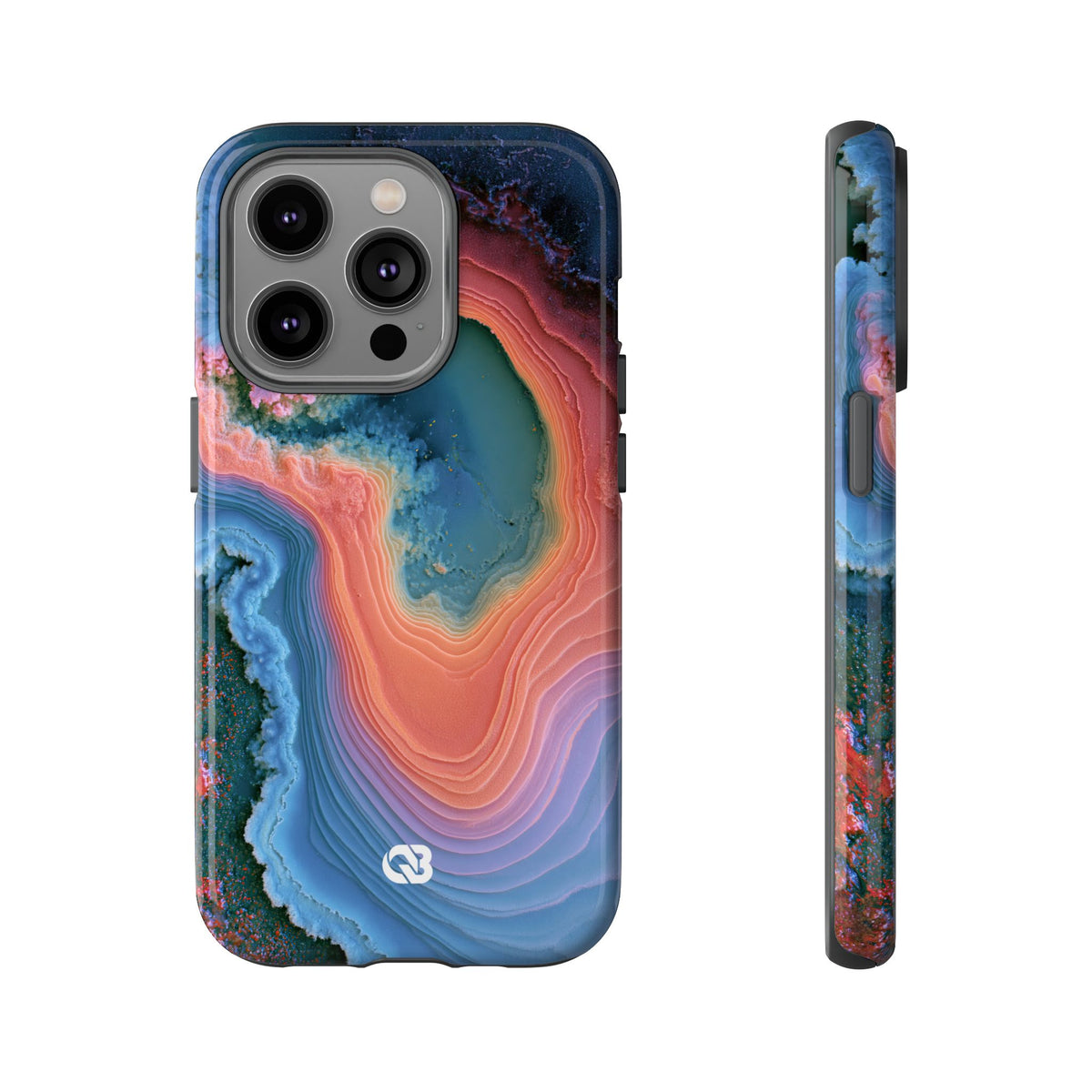 Luminous Resonance · Tough Phone Case for iPhone · Blue