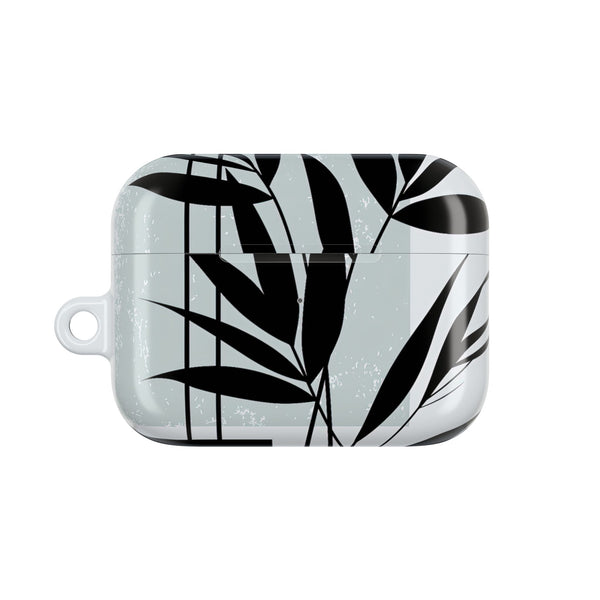 Zen Bamboo Silhouette · Hard Case for AirPods & AirPods Pro · Green