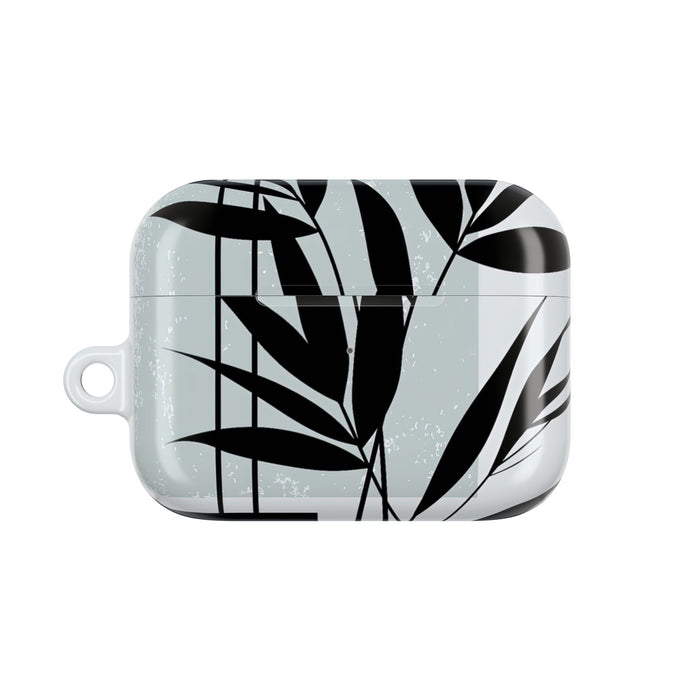 Zen Bamboo Silhouette · Hard Case for AirPods & AirPods Pro · Green