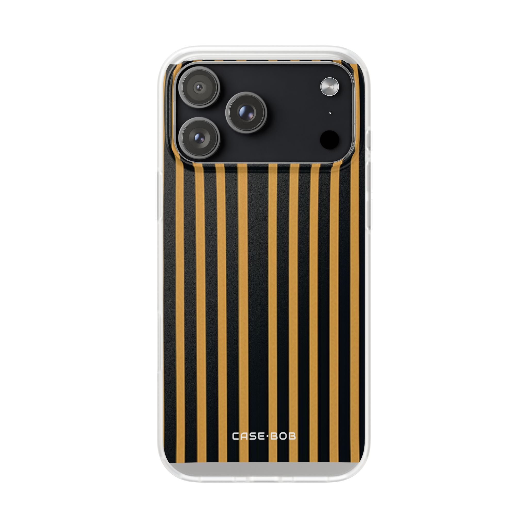 Golden Stripes iPhone 17 Pro MaxCase - Soft - CASE•BOB