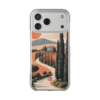 Orange Impact MagSafe Phone Case for iPhone - Terracotta Ridge Trail