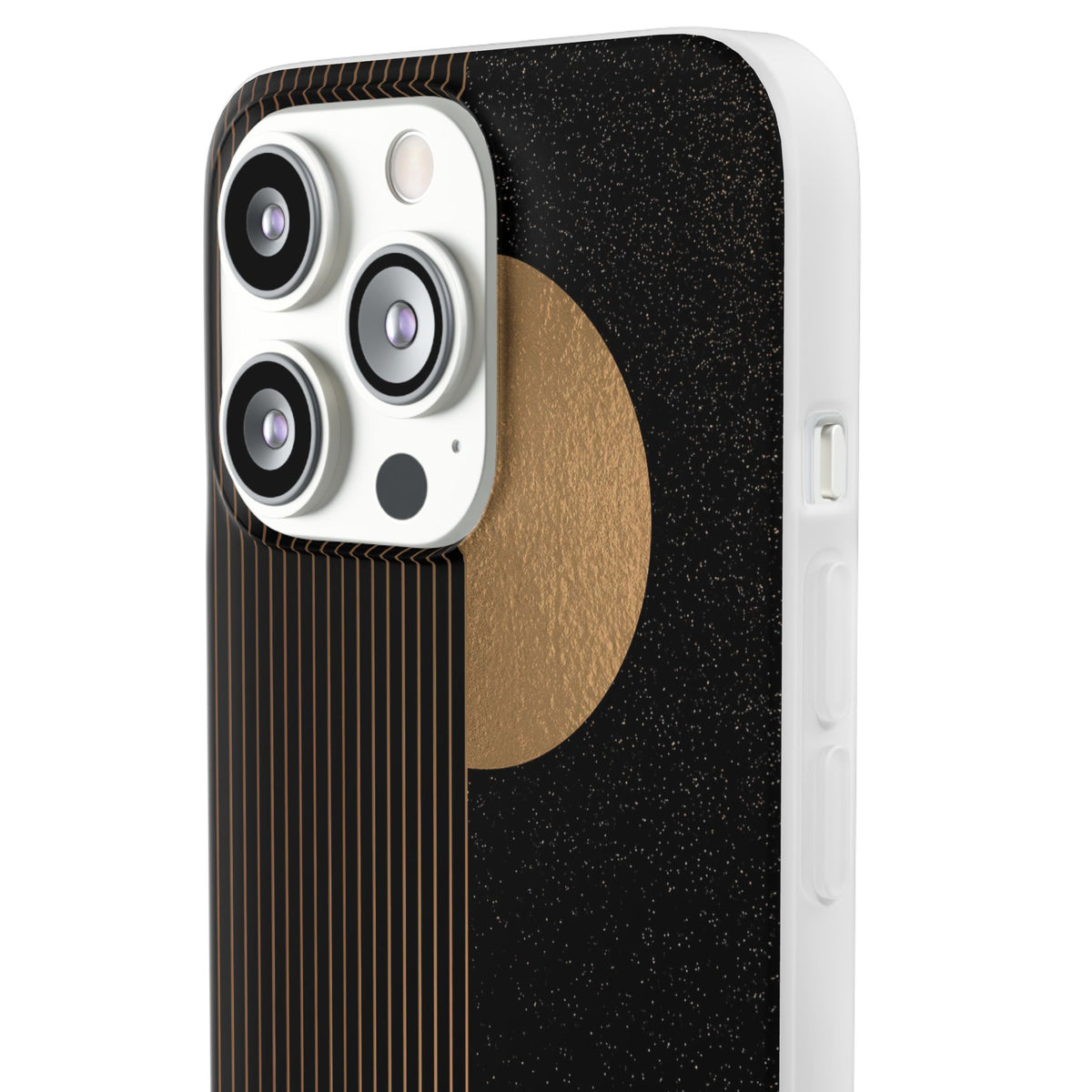 Lunar Topo Horizon · Lite Phone Case for iPhone ·  Black