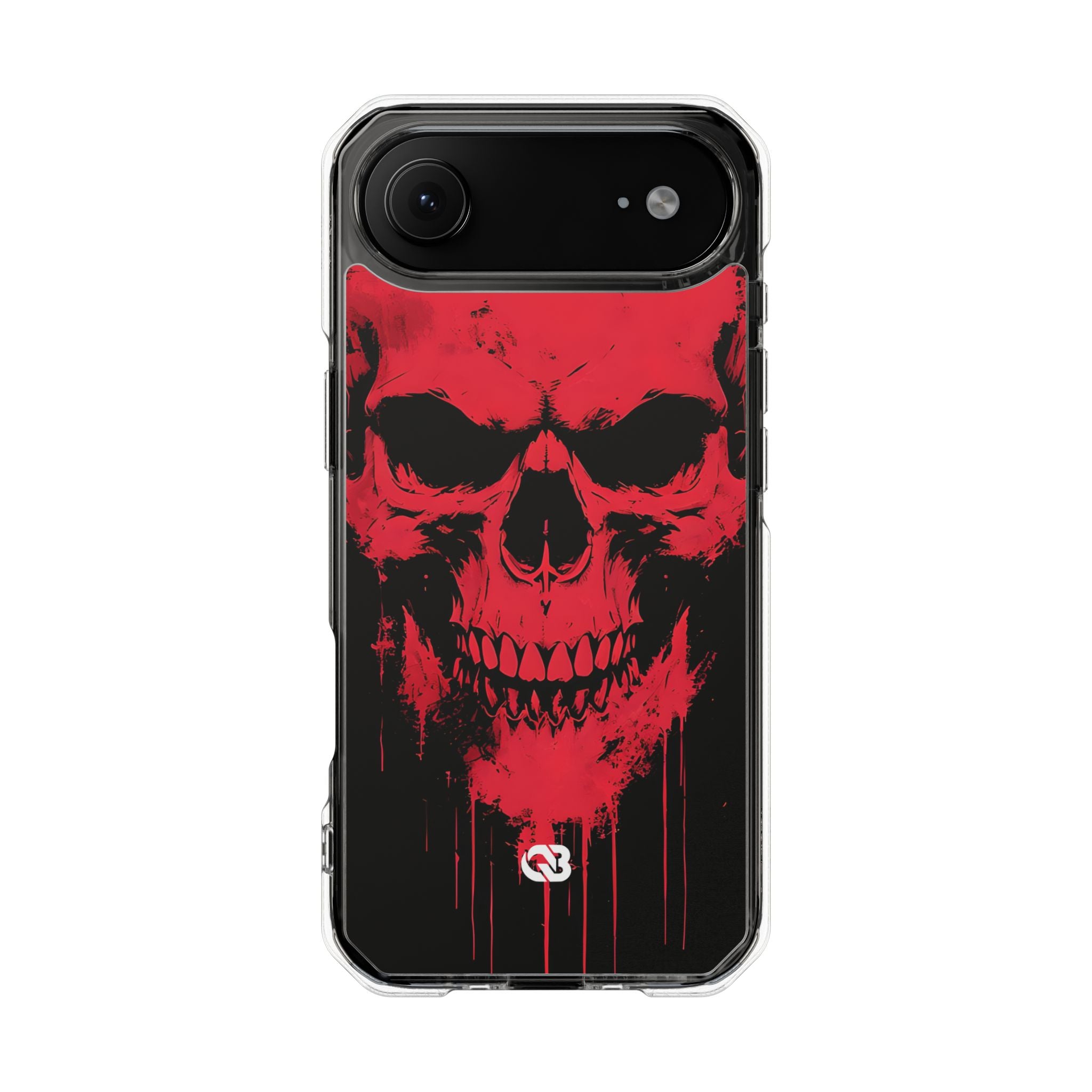 Crimson Street Skull · Impact Phone Case for iPhone · Magsafe