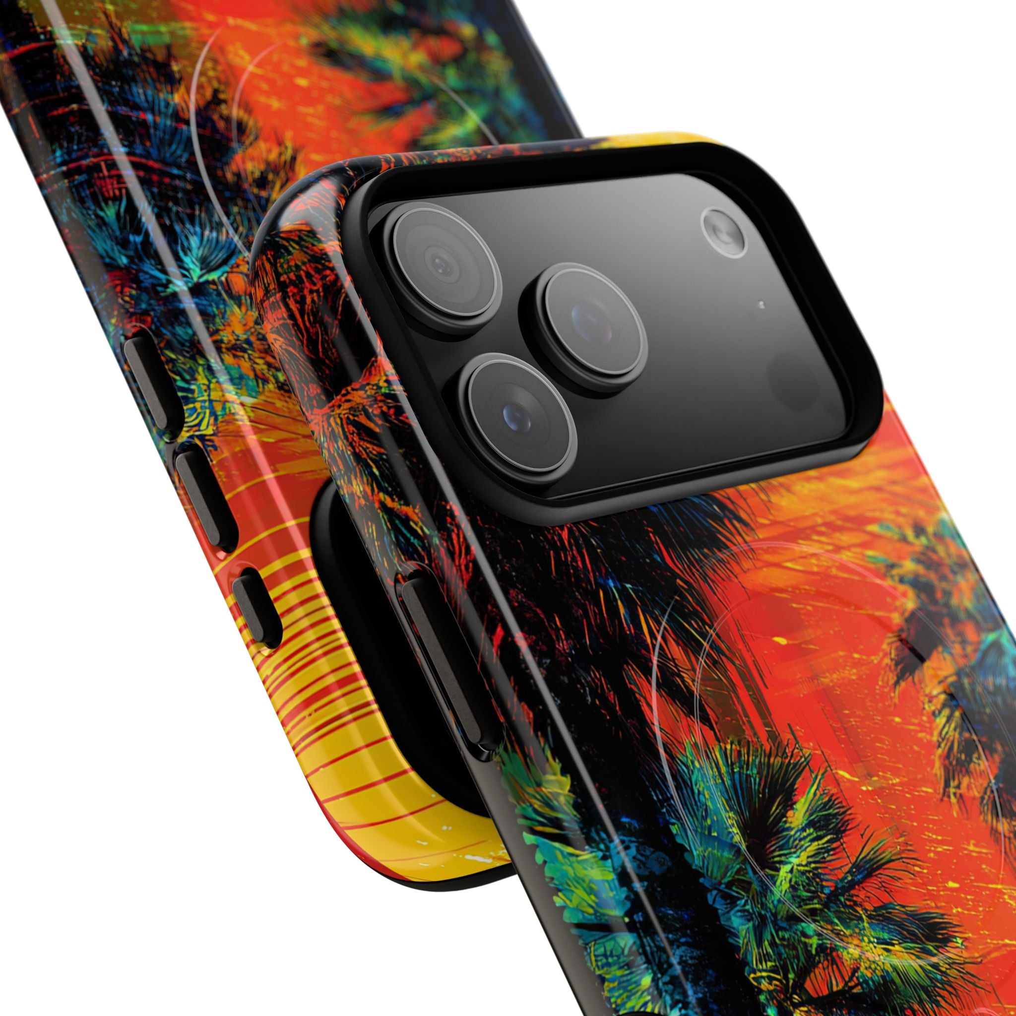 Tropical Sunburst iPhone 17 Pro Max Case - Tough+ - CASE•BOB