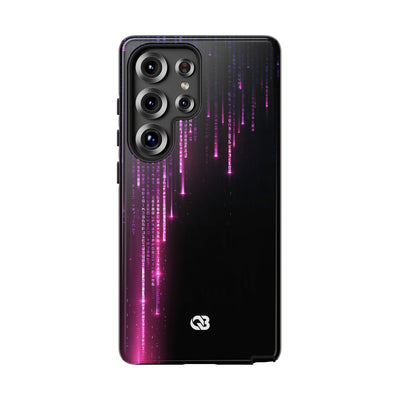 Binary Cascade · Tough Phone Case for Samsung · Black