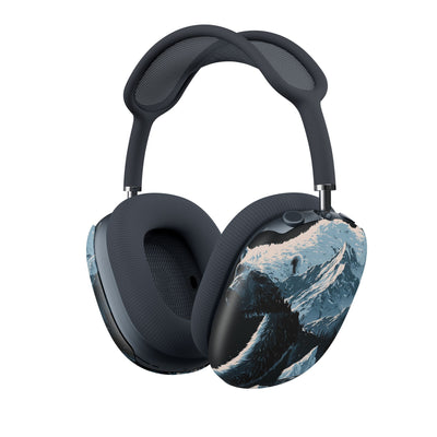 Nordic Arctic Bear · Hard Case for AirPods Max · Black
