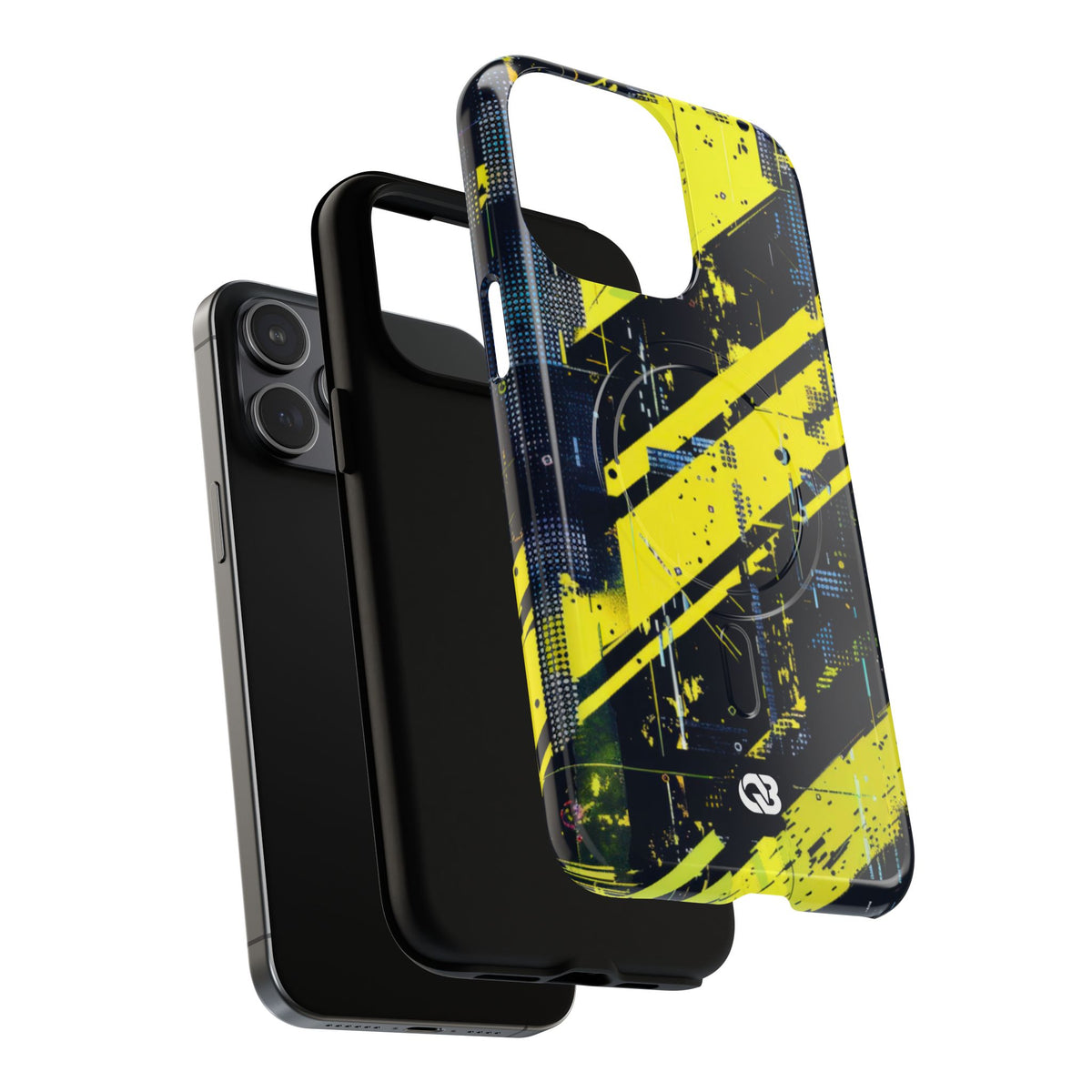 Acid Hazard · Tough 2.0 Magnetic Phone Case for iPhone · Yellow