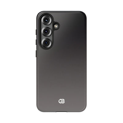 Grey Tough Phone Case for Samsung - Obsidian Ash Fade