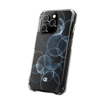 Resonant Orbits · Clear Impact Magnetic Phone Case for iPhone ·  Black