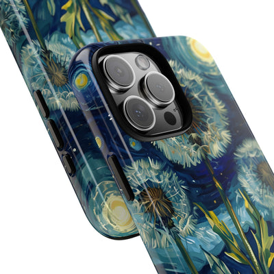 Starry Dandelion Swirl · Tough Telefoncover for iPhone