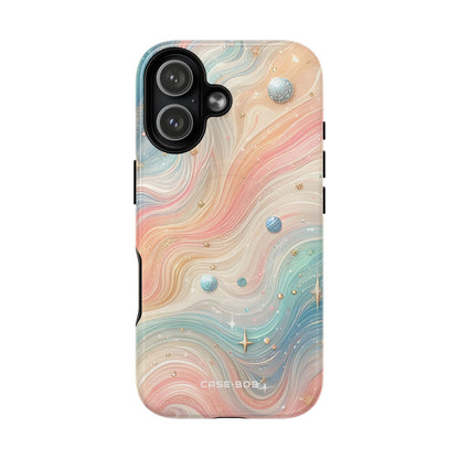 Iridescent Swirls iPhone 17 Case - Tough+ - CASE•BOB