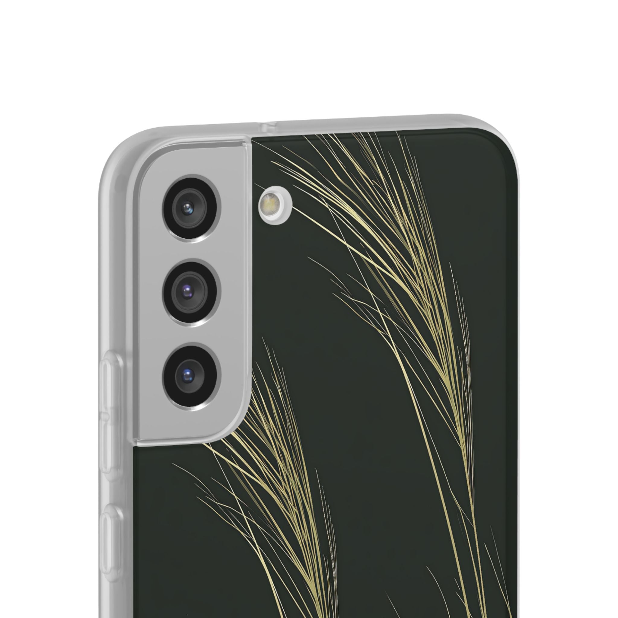 Green Lite Phone Case for Samsung - Midnight Gilded Grass