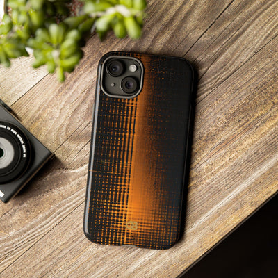 Amber Frequency · Tough Phone Case for iPhone · Orange