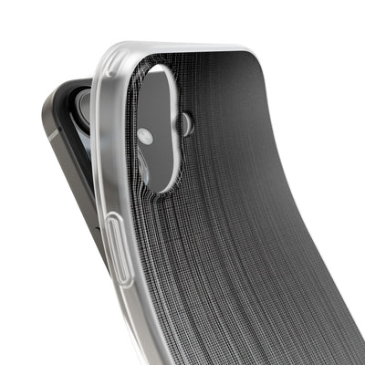 Grey Lite Phone Case for iPhone - Static Vertical Dither