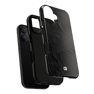 Obsidian Stucco Relief · Tough Phone Case for iPhone · Black