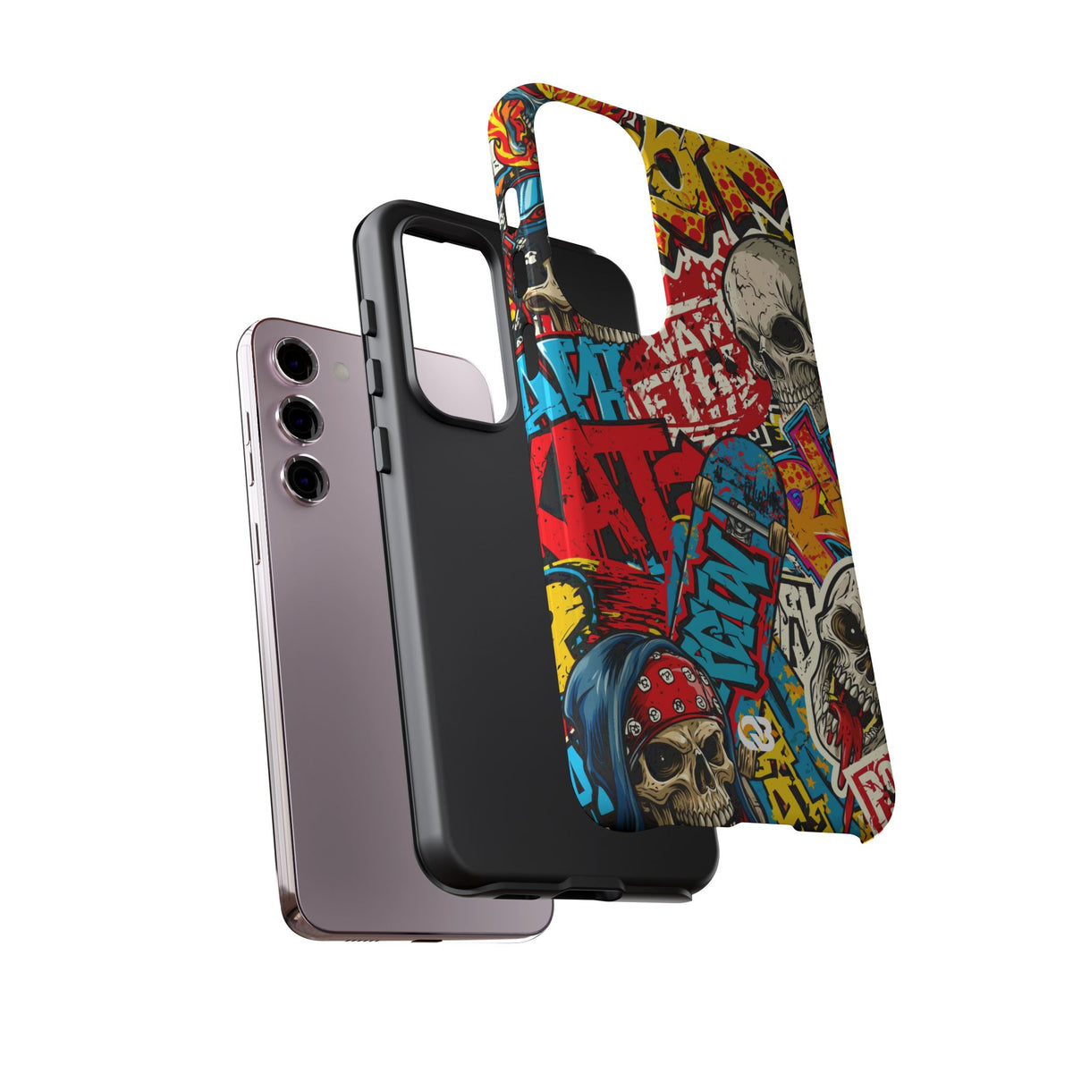 Skate Skull Riot · Tough Phone Case for Samsung · Red