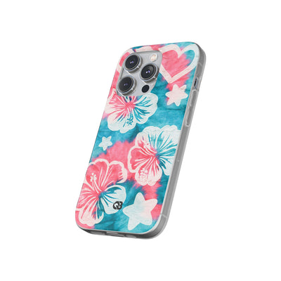 Tropical Hibiscus Bloom · Lite Phone Case for iPhone ·  Teal