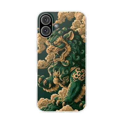 Imperial Guardian Lion · Lite Phone Case for iPhone ·  Green