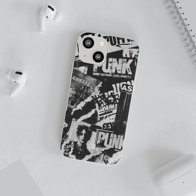 Underground Punk Collage · Lite Phone Case for iPhone ·  Black