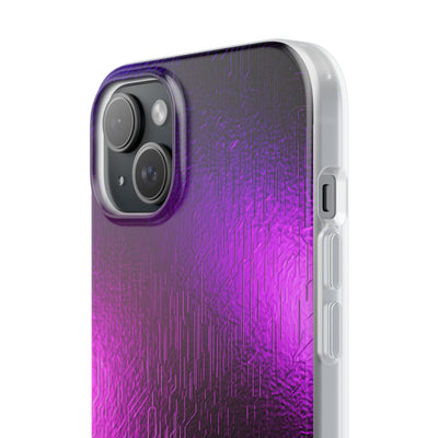 Violet Cyber Circuit · Lite Phone Case for iPhone ·  Purple