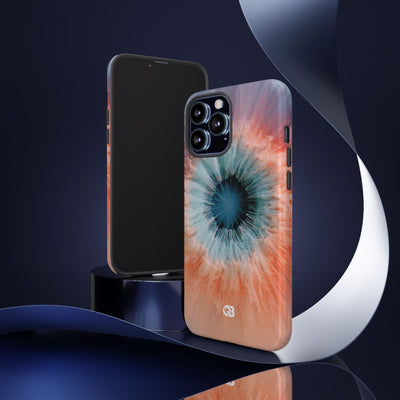 Radiant Aura Core · Tough Phone Case for iPhone · Orange