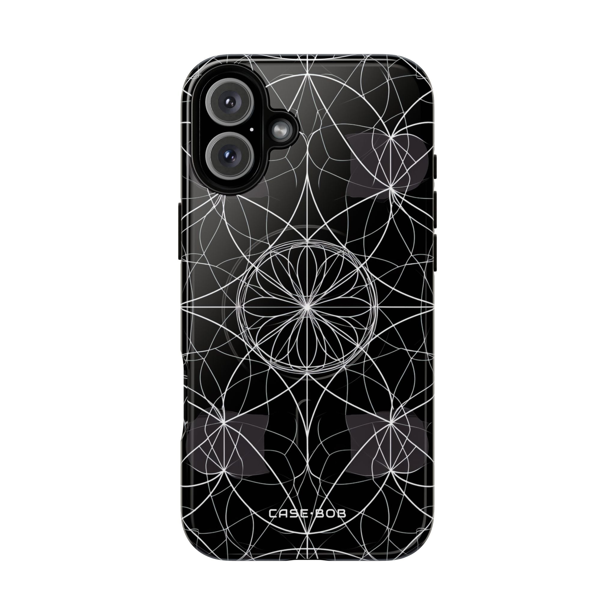 Radiant Petal Orbit iPhone 16 Plus Case - Tough+
