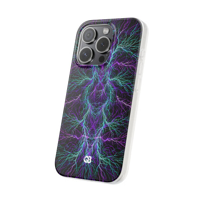 Electric Plasma Arbor · Lite Phone Case for iPhone ·  Purple