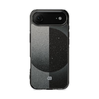 Black Impact MagSafe Phone Case for iPhone - Lunar Static Orbit